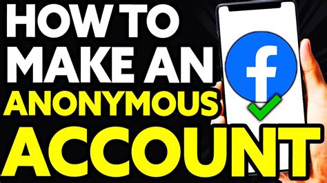 facebook aanmaken anoniem|How to Create an Anonymous Facebook Account: A Step